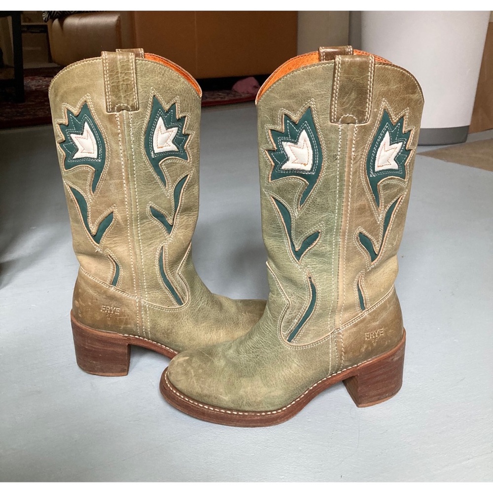Sabrina Floral Cowgirl Boot